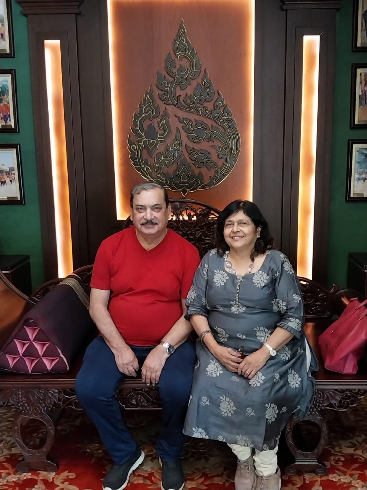 Rtn. Ajit Gangoli with Rtn. Kshama Gangoli